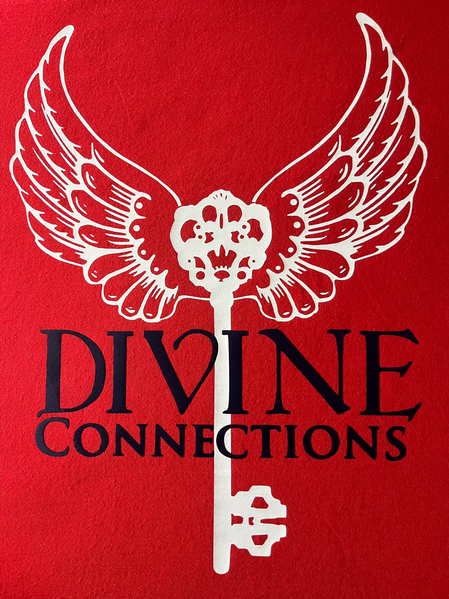 Red Divine Connections Custom T-Shirt