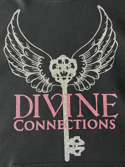 Black Divine Connections Custom Hoodie