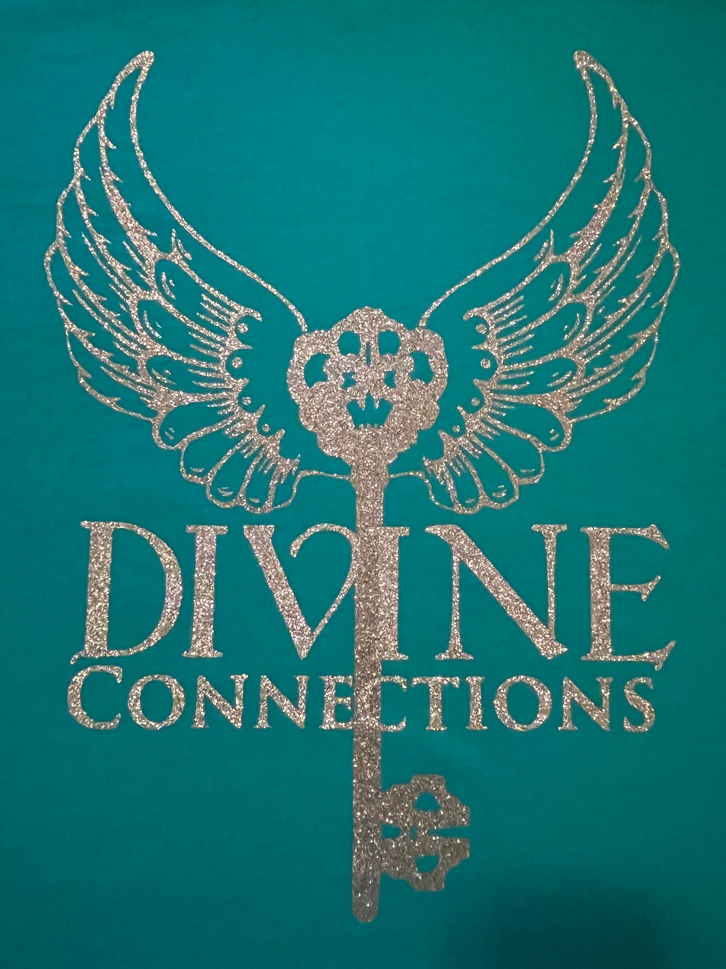 Green & Gold Divine Connections Custom T-Shirt