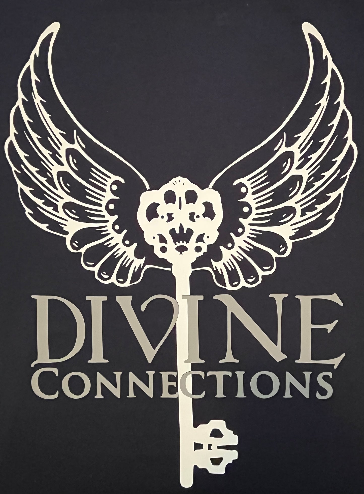 Navy Blue Divine Connections Custom T-Shirt