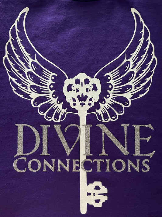 Purple Divine Connections Custom Hoodie