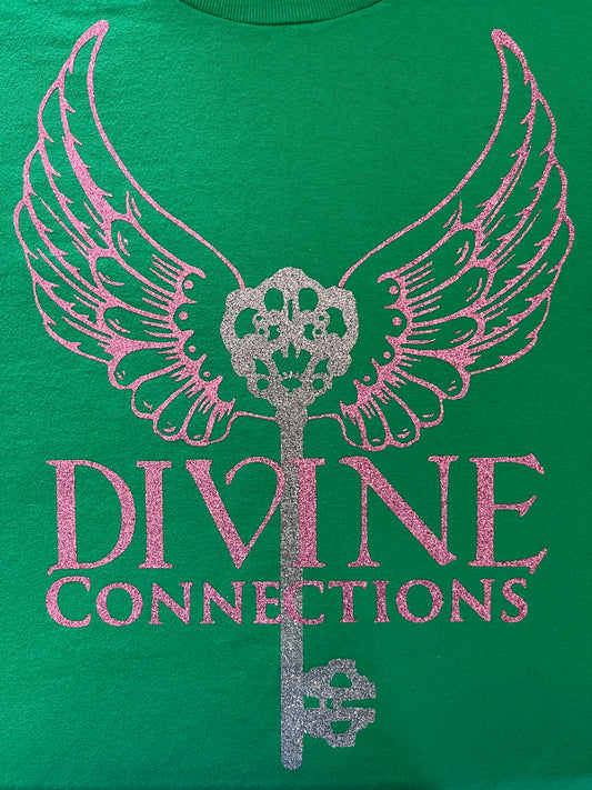 Green Divine Connections Custom T-Shirt