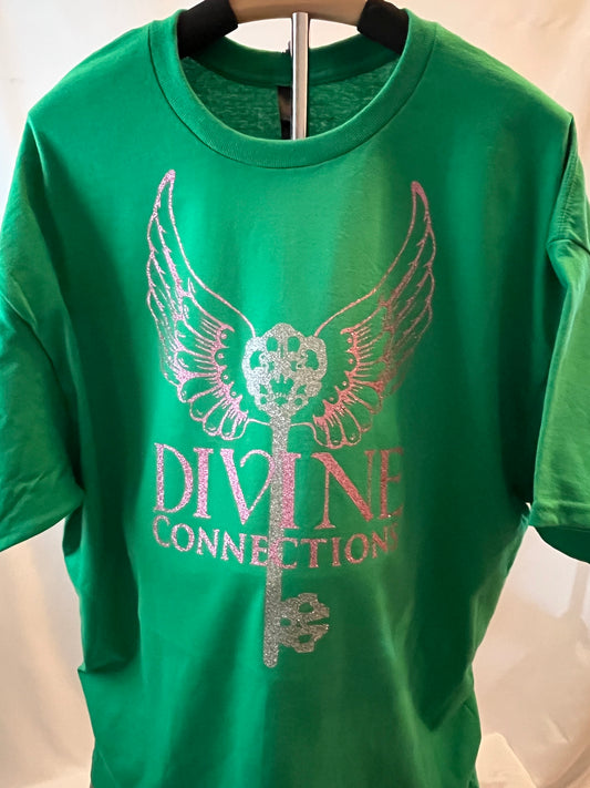 Green Divine Connections Custom T-Shirt