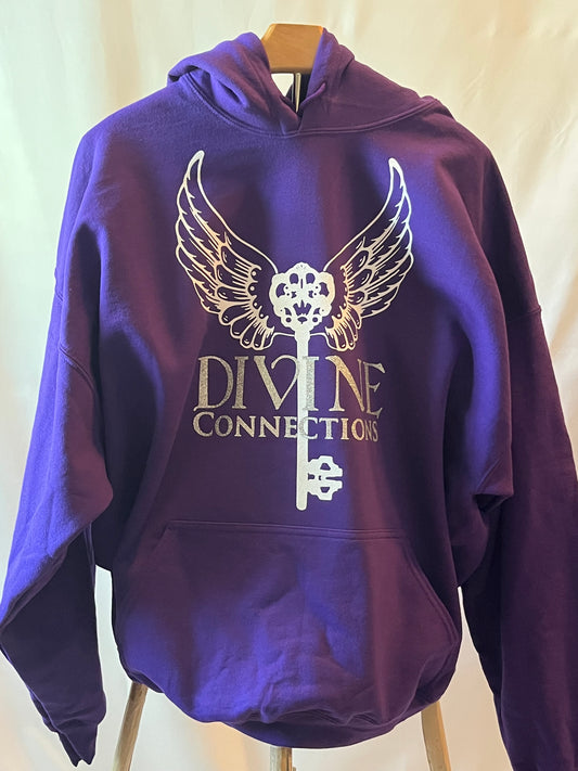 Purple Divine Connections Custom Hoodie