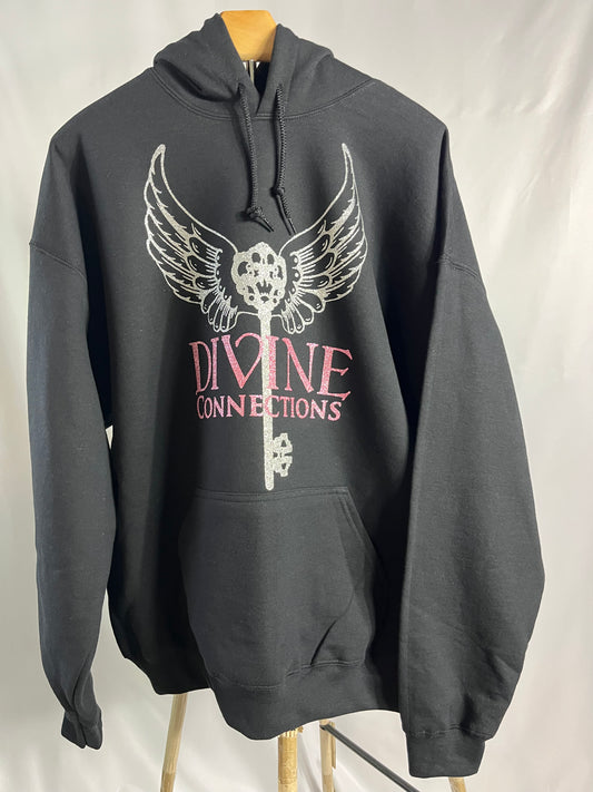 Black Divine Connections Custom Hoodie