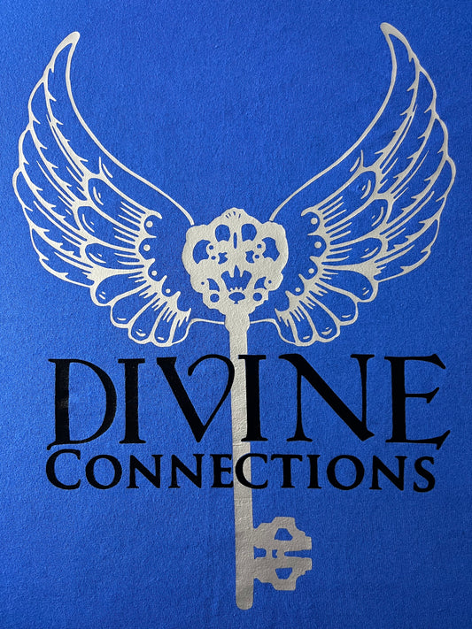 Royal Blue Divine Connections Custom T-Shirt