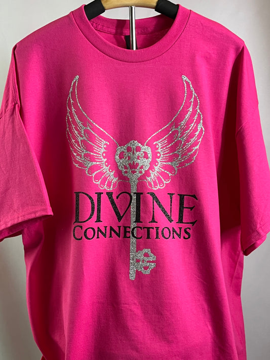 Pink Divine Connections Custom T-Shirt