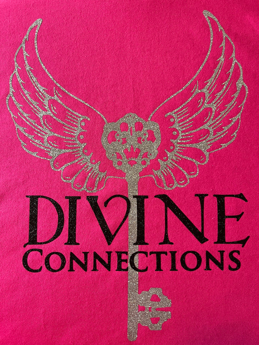 Pink Divine Connections Custom T-Shirt