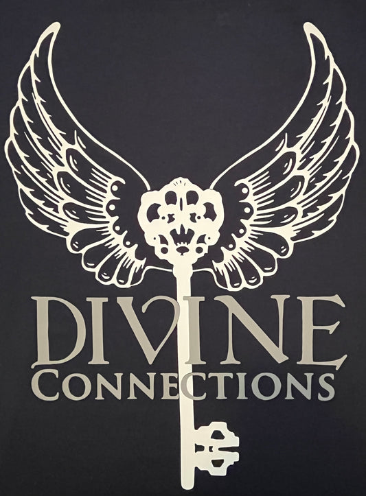 Navy Blue Divine Connections Custom T-Shirt